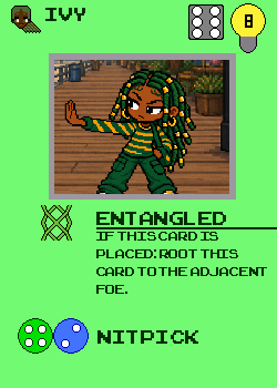 Ivy character card